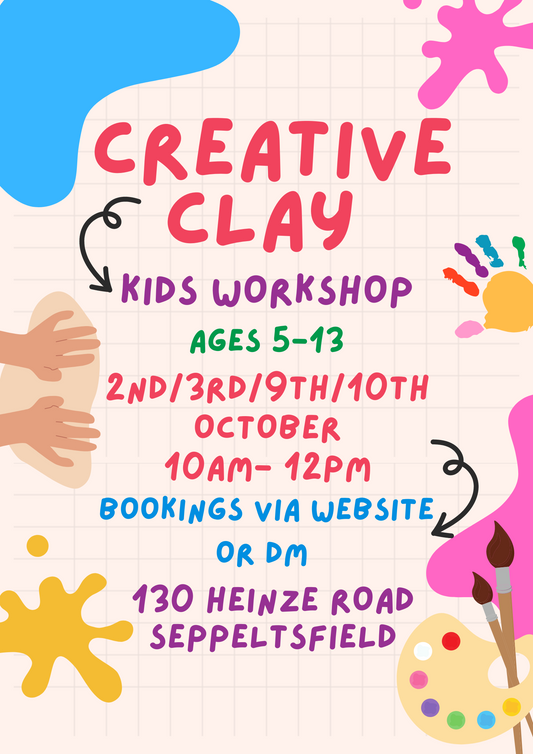 OCTOBER SCHOOL HOLIDAY WORKSHOP